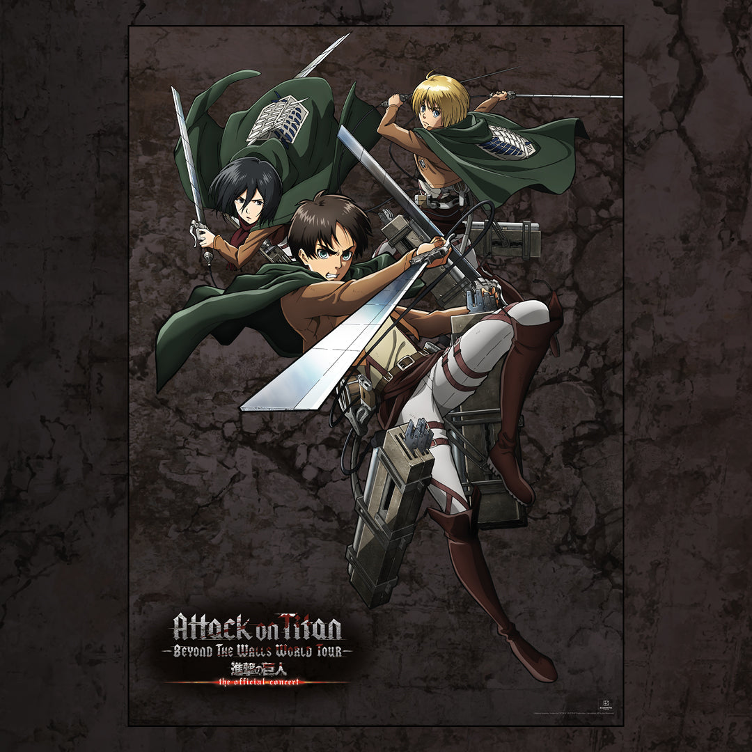 Official Poster - Attack on Titan - Beyond the Walls World Tour -